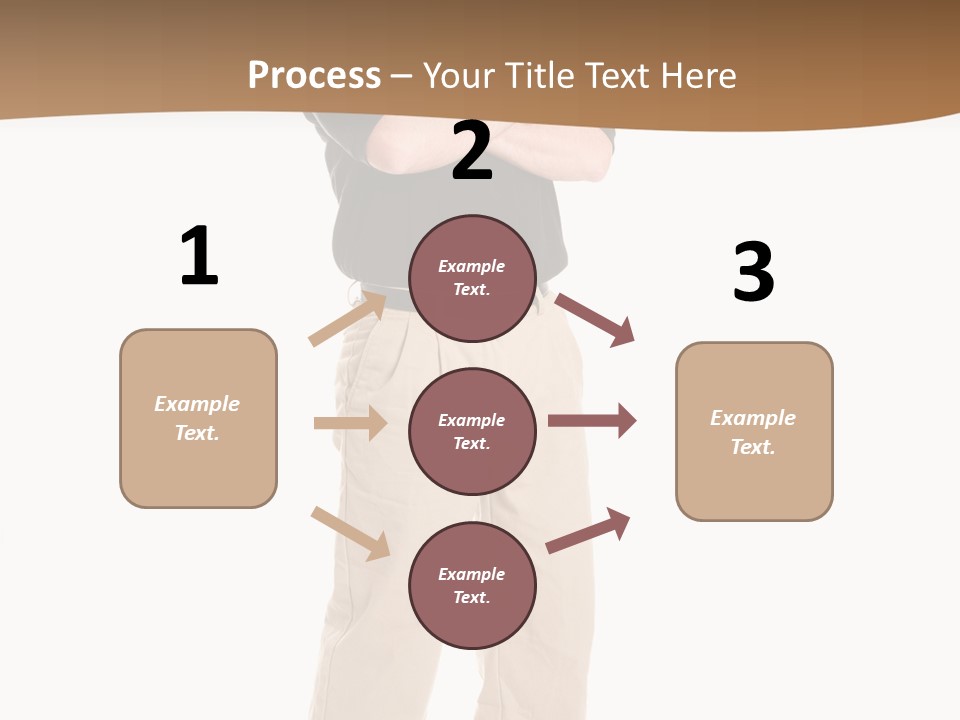 One Black Polo PowerPoint Template