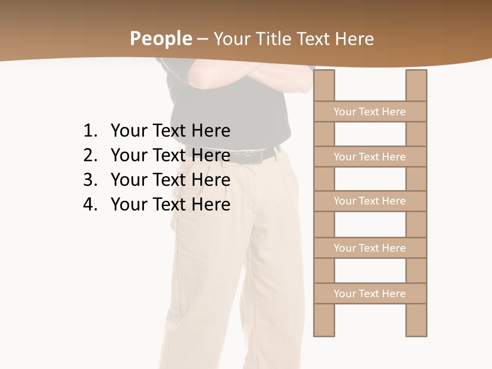 One Black Polo PowerPoint Template