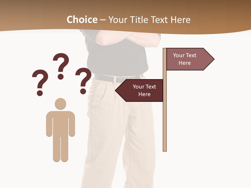 One Black Polo PowerPoint Template