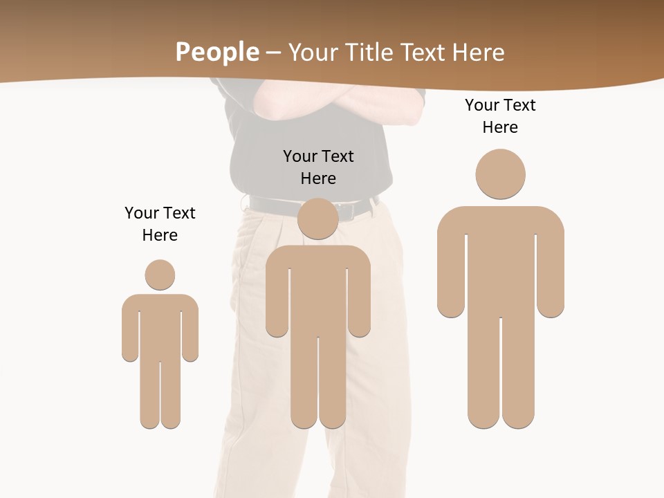 One Black Polo PowerPoint Template