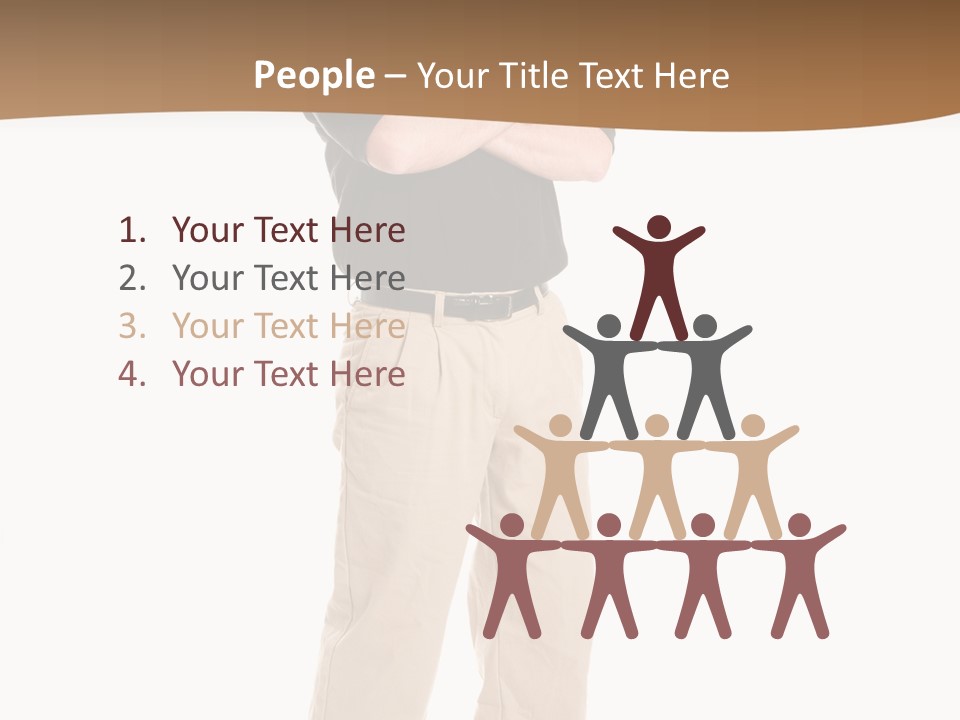 One Black Polo PowerPoint Template