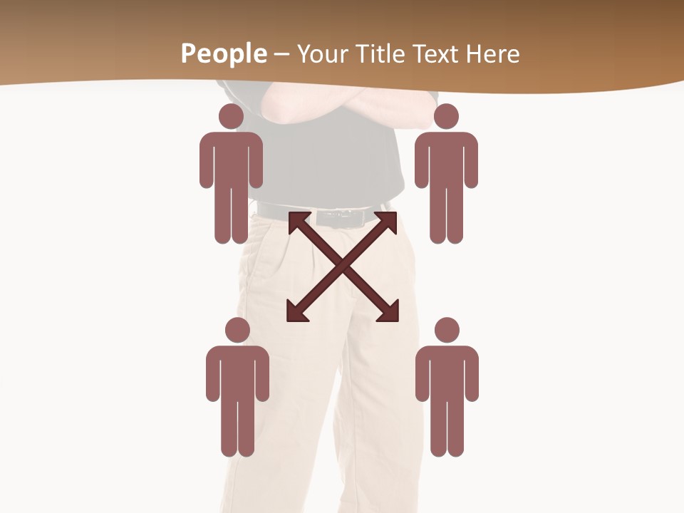 One Black Polo PowerPoint Template