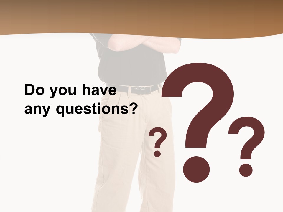 One Black Polo PowerPoint Template