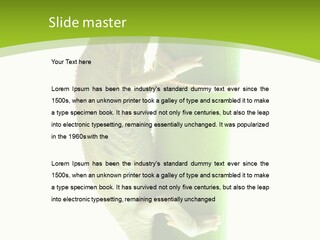 Botany Arboricole Events PowerPoint Template