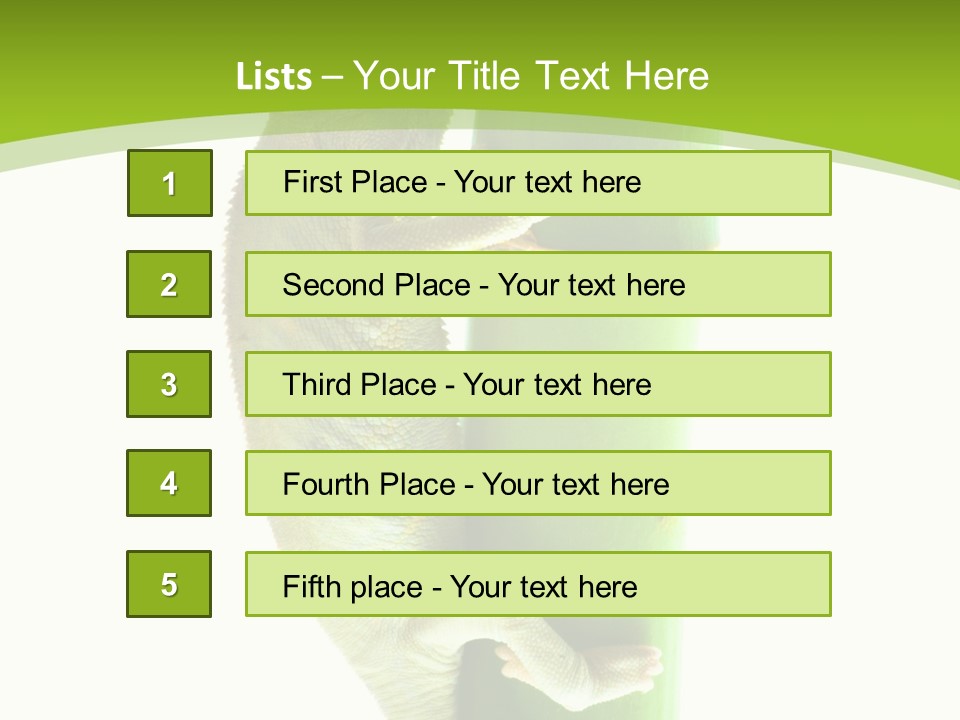 Botany Arboricole Events PowerPoint Template