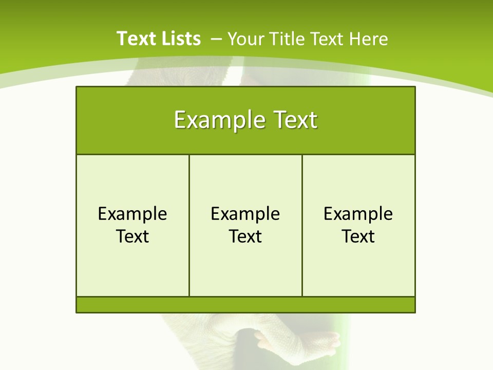 Botany Arboricole Events PowerPoint Template