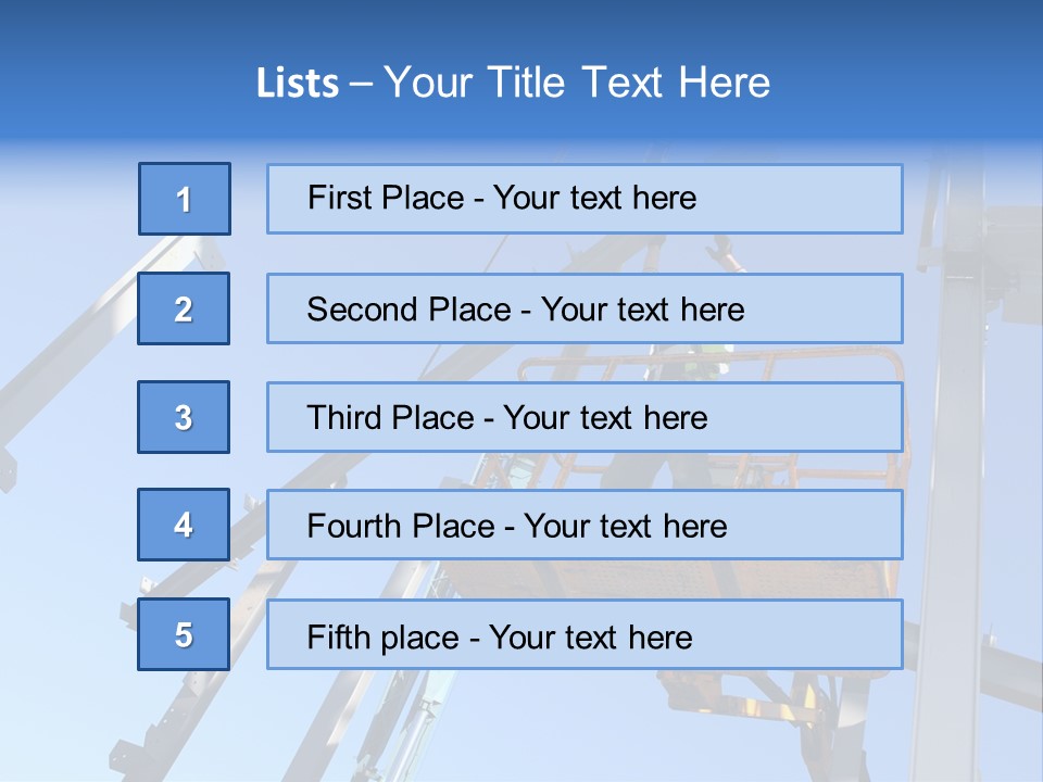 Builder Platform Workwear PowerPoint Template