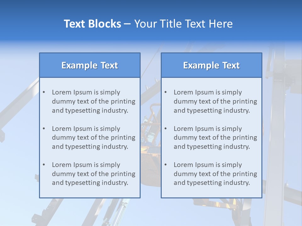 Builder Platform Workwear PowerPoint Template
