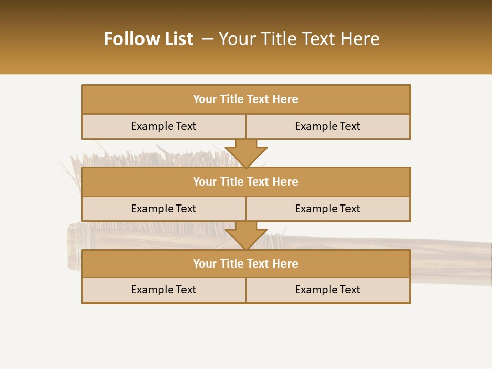Toiletries Brush Worn PowerPoint Template