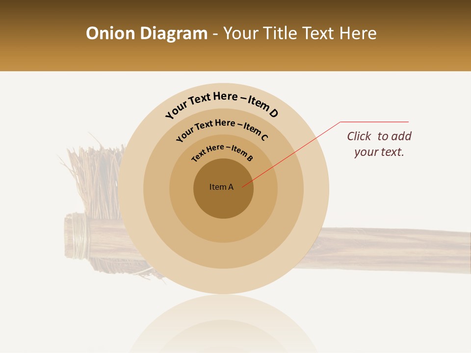 Toiletries Brush Worn PowerPoint Template