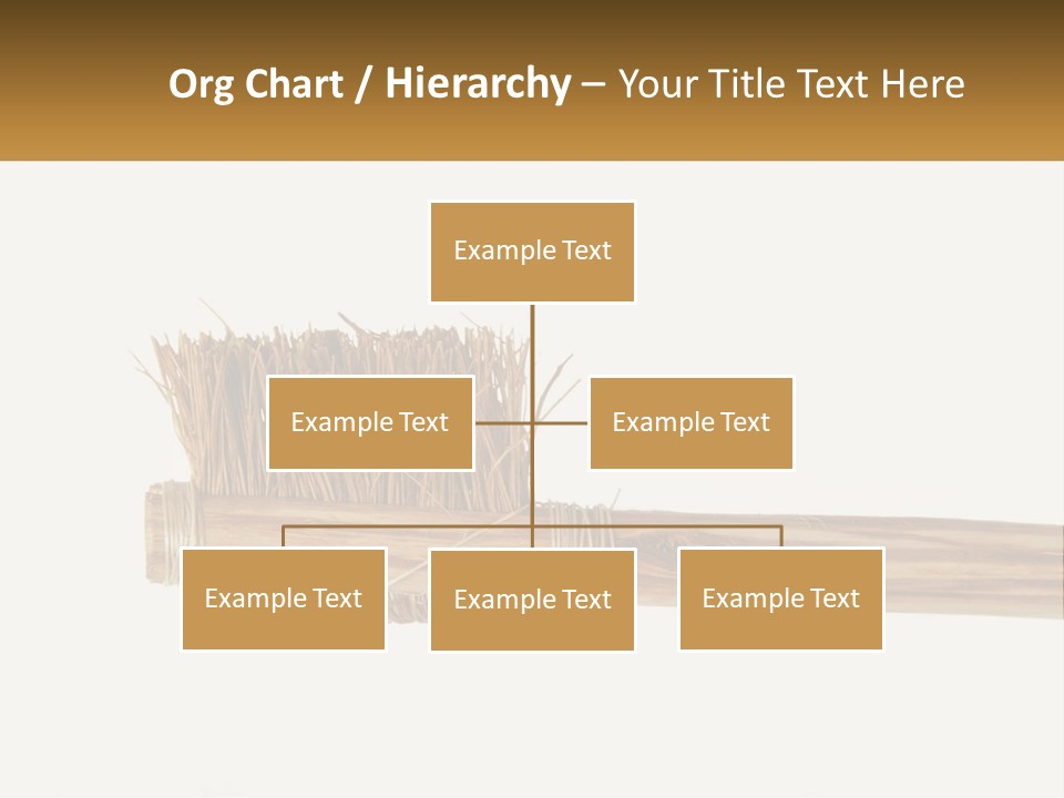 Toiletries Brush Worn PowerPoint Template