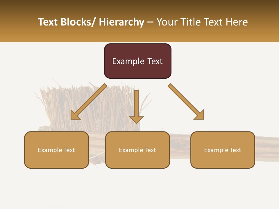Toiletries Brush Worn PowerPoint Template