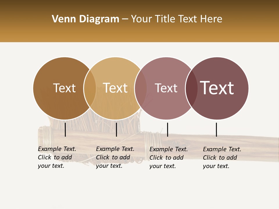 Toiletries Brush Worn PowerPoint Template