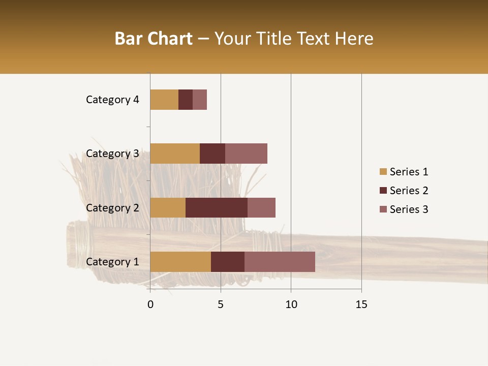Toiletries Brush Worn PowerPoint Template