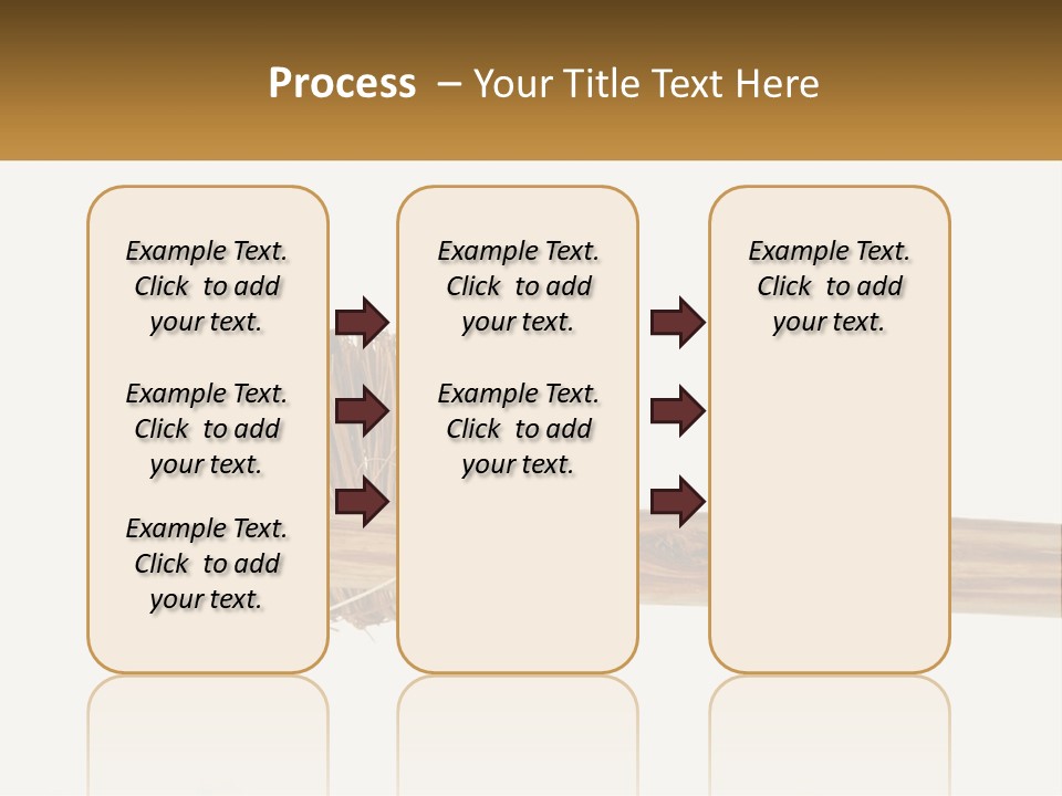 Toiletries Brush Worn PowerPoint Template