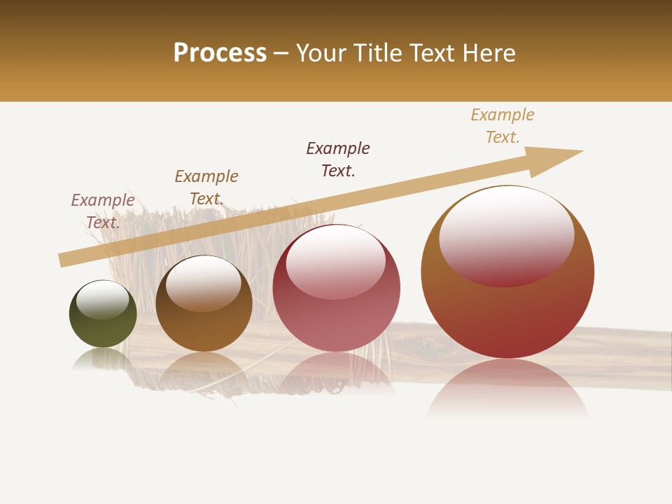 Toiletries Brush Worn PowerPoint Template