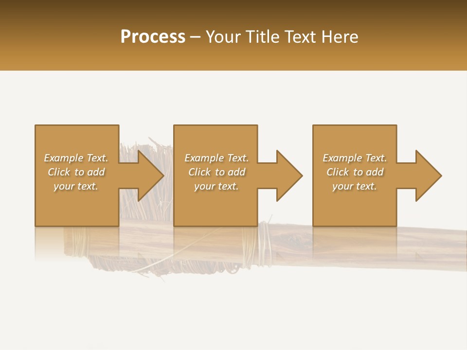 Toiletries Brush Worn PowerPoint Template
