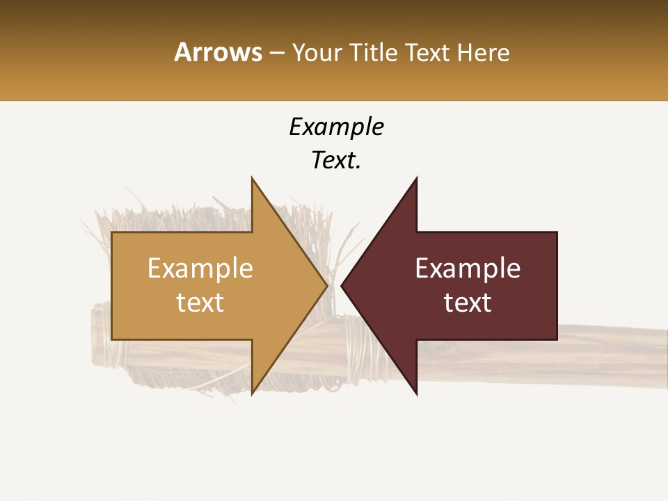Toiletries Brush Worn PowerPoint Template