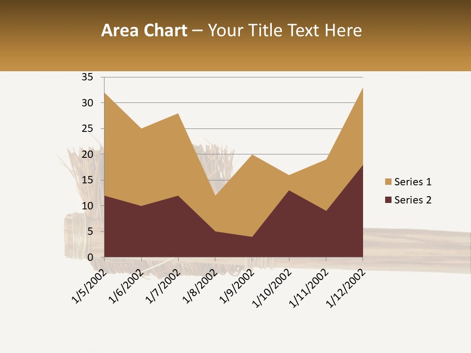 Toiletries Brush Worn PowerPoint Template