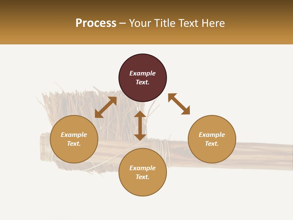 Toiletries Brush Worn PowerPoint Template