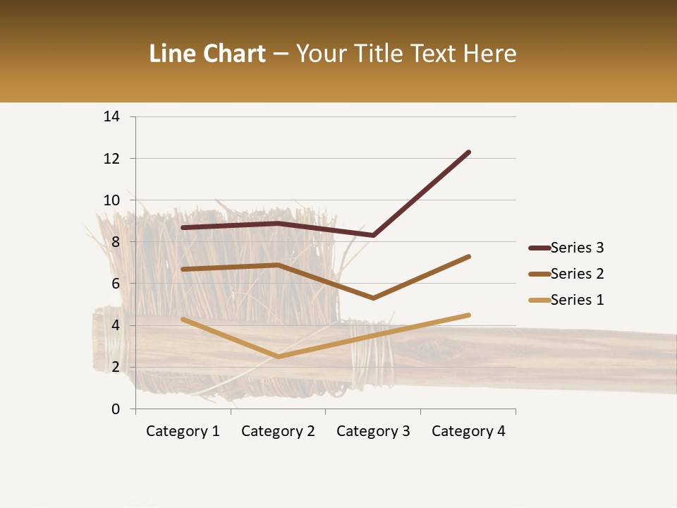 Toiletries Brush Worn PowerPoint Template