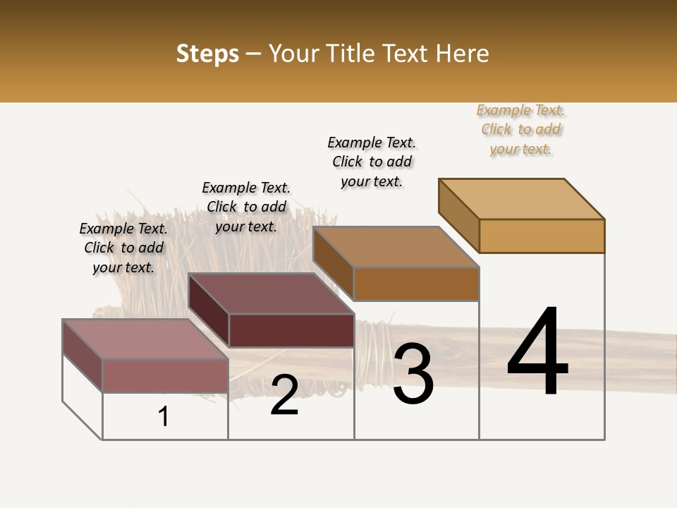 Toiletries Brush Worn PowerPoint Template