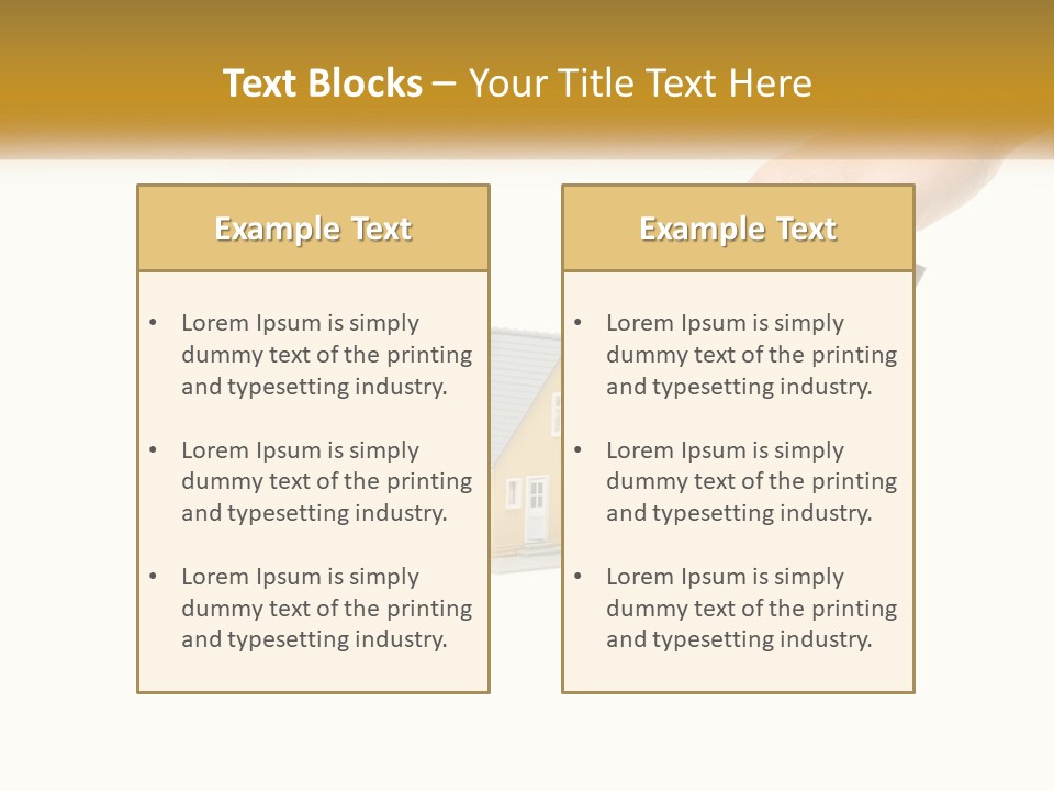 Hand Architecture Selection PowerPoint Template
