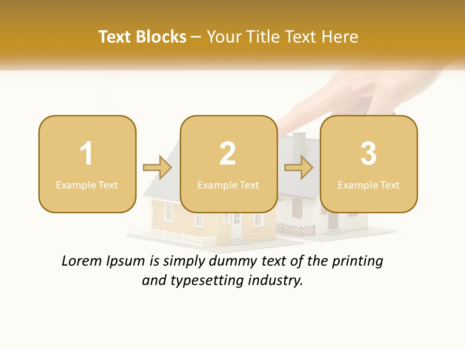 Hand Architecture Selection PowerPoint Template