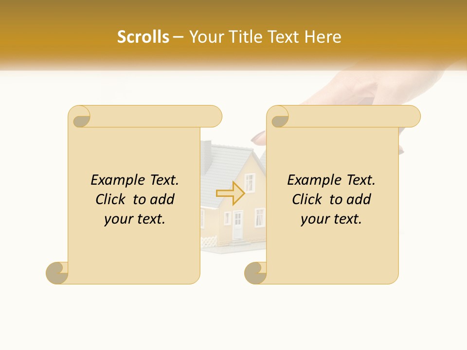 Hand Architecture Selection PowerPoint Template