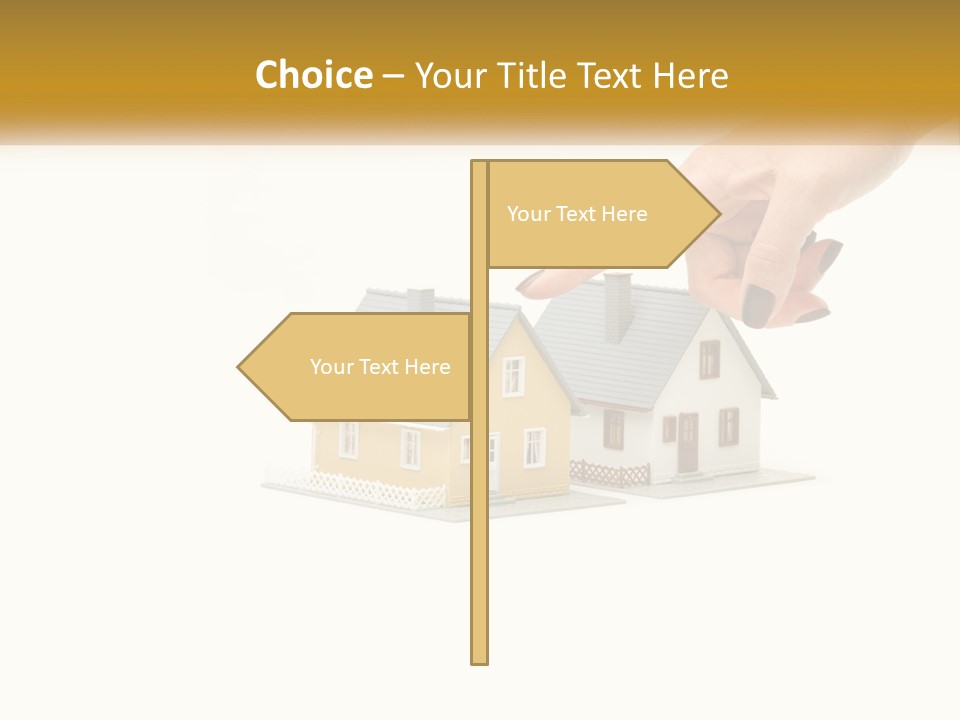Hand Architecture Selection PowerPoint Template