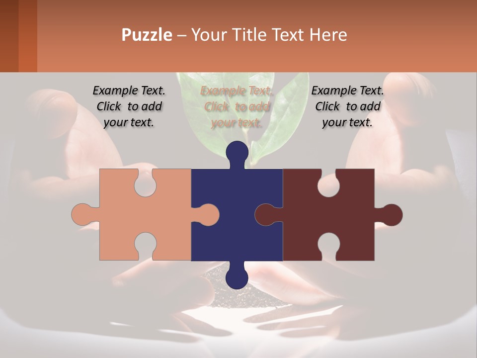 Care Black Expand PowerPoint Template