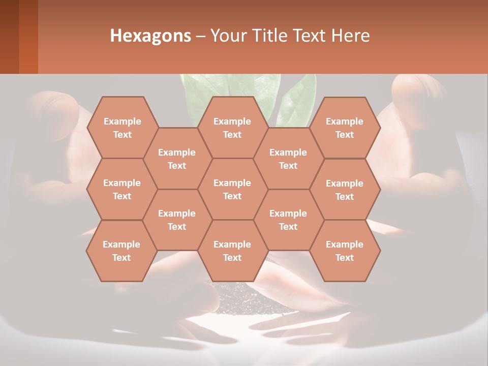 Care Black Expand PowerPoint Template