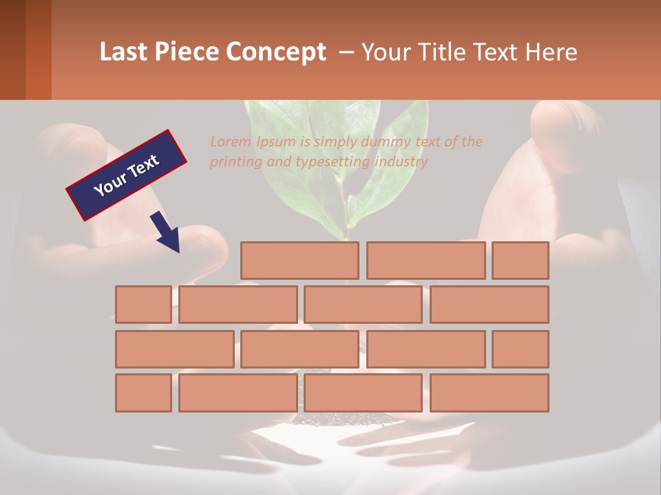 Care Black Expand PowerPoint Template