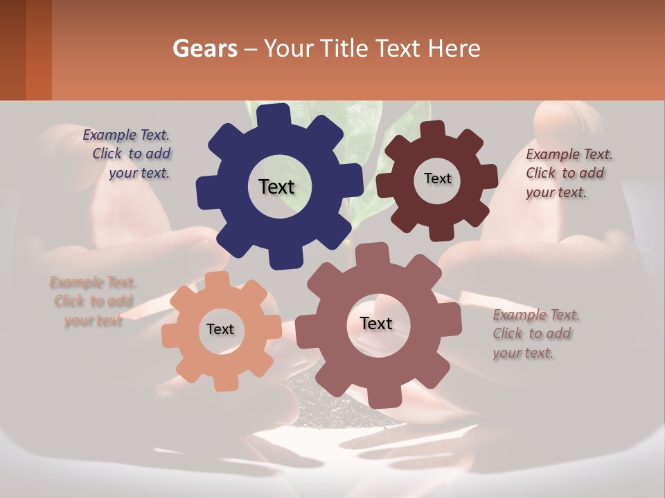 Care Black Expand PowerPoint Template