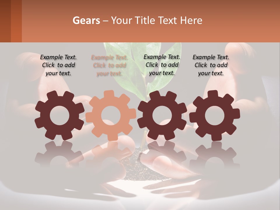 Care Black Expand PowerPoint Template