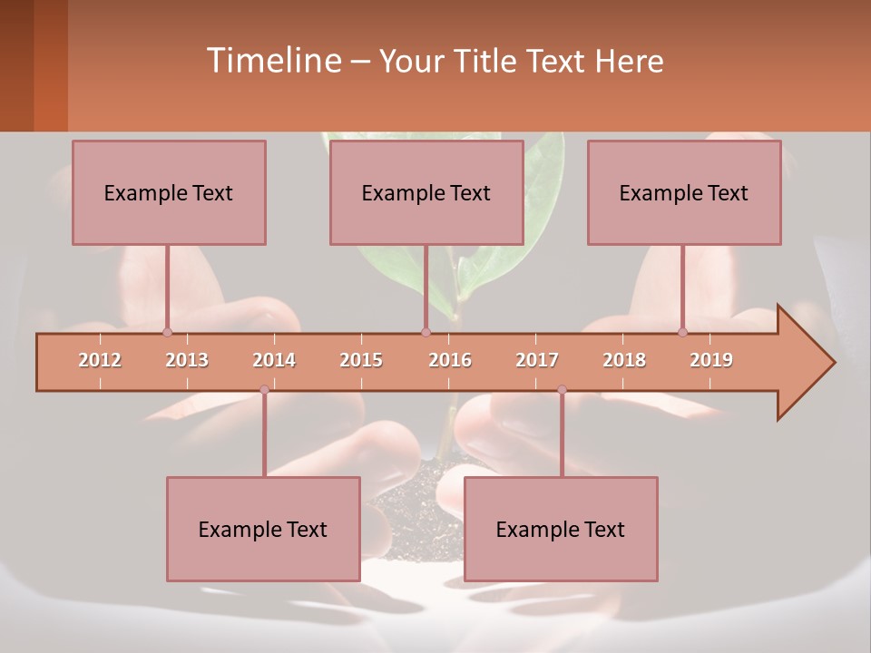 Care Black Expand PowerPoint Template