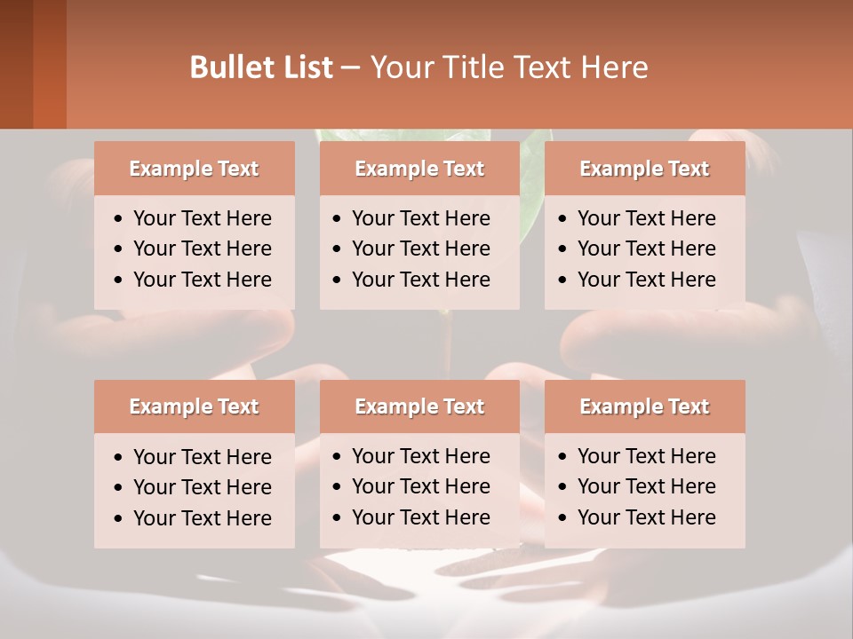 Care Black Expand PowerPoint Template
