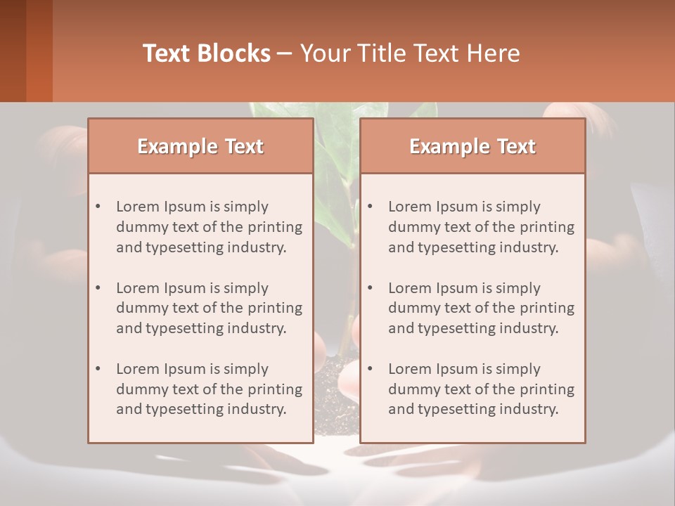 Care Black Expand PowerPoint Template