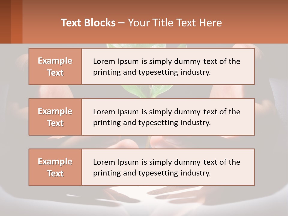 Care Black Expand PowerPoint Template