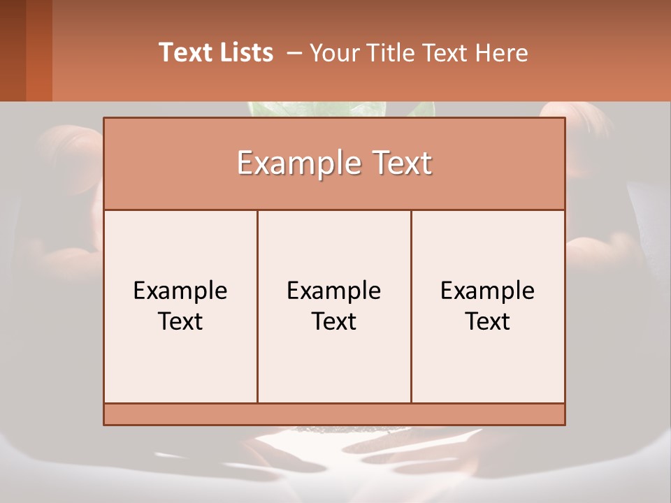 Care Black Expand PowerPoint Template