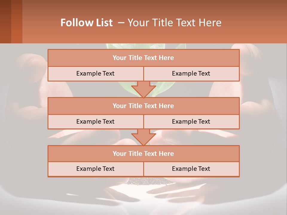 Care Black Expand PowerPoint Template