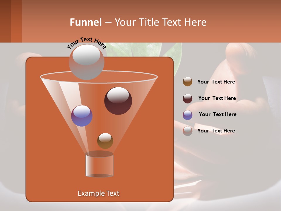 Care Black Expand PowerPoint Template