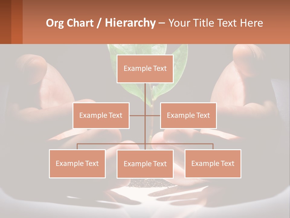 Care Black Expand PowerPoint Template