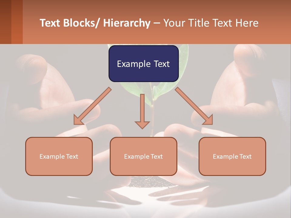 Care Black Expand PowerPoint Template