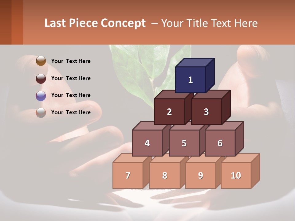 Care Black Expand PowerPoint Template