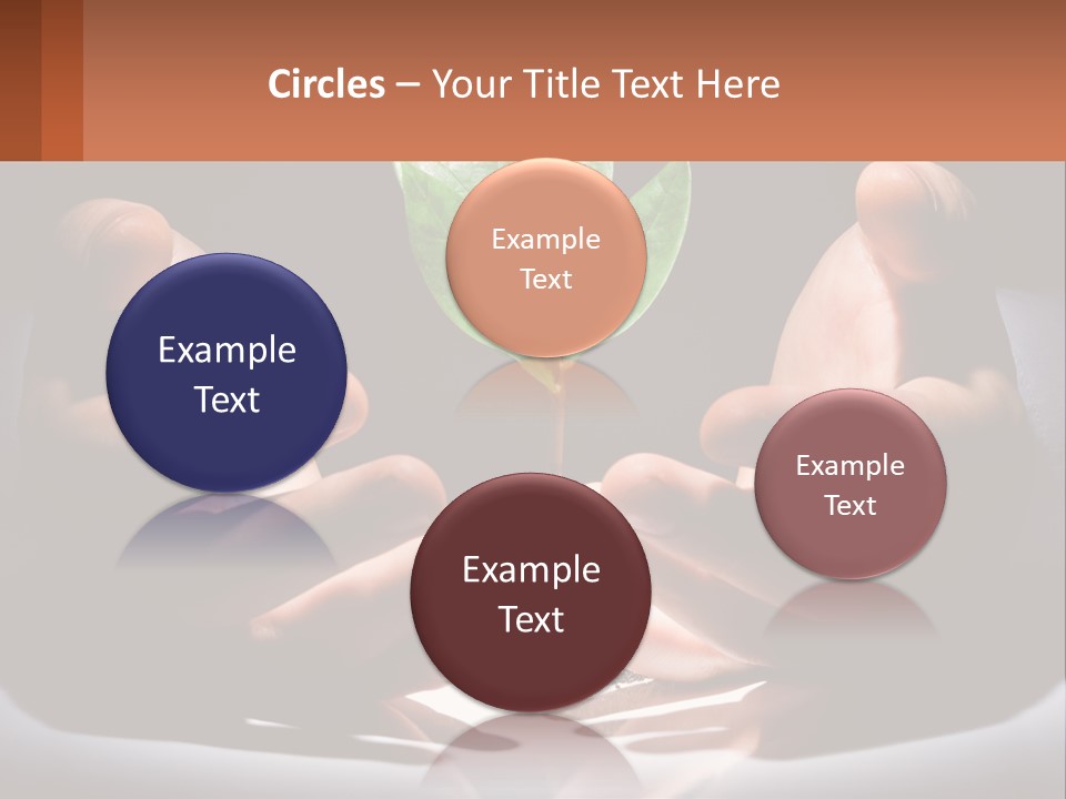 Care Black Expand PowerPoint Template