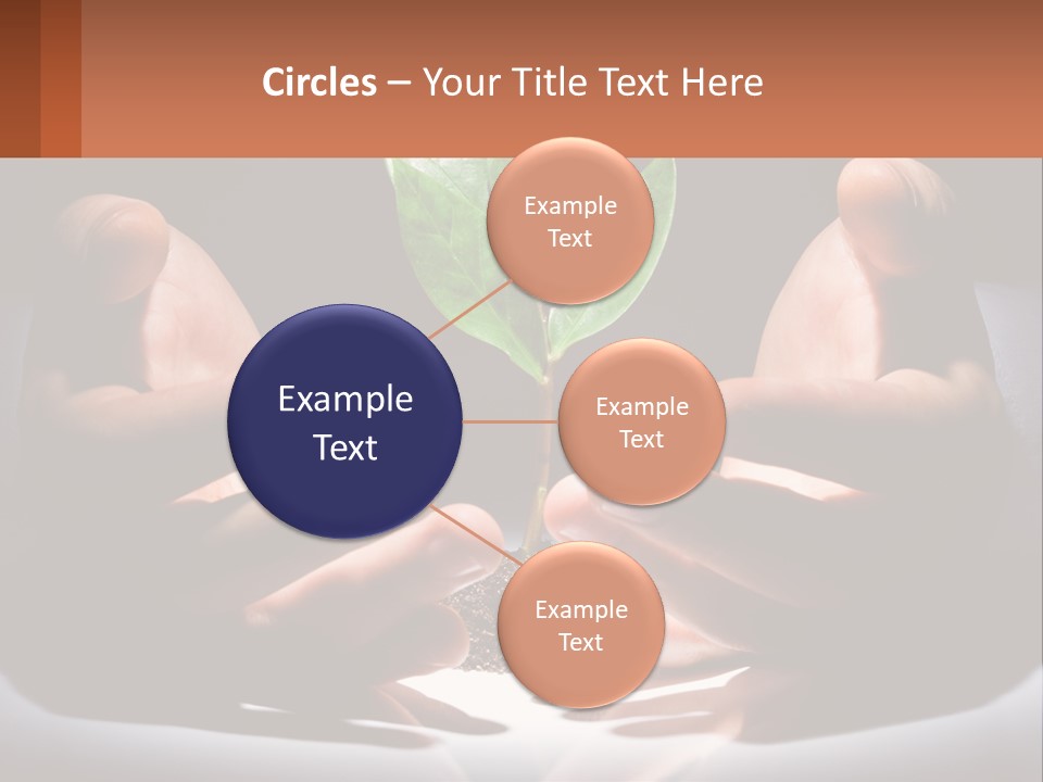 Care Black Expand PowerPoint Template