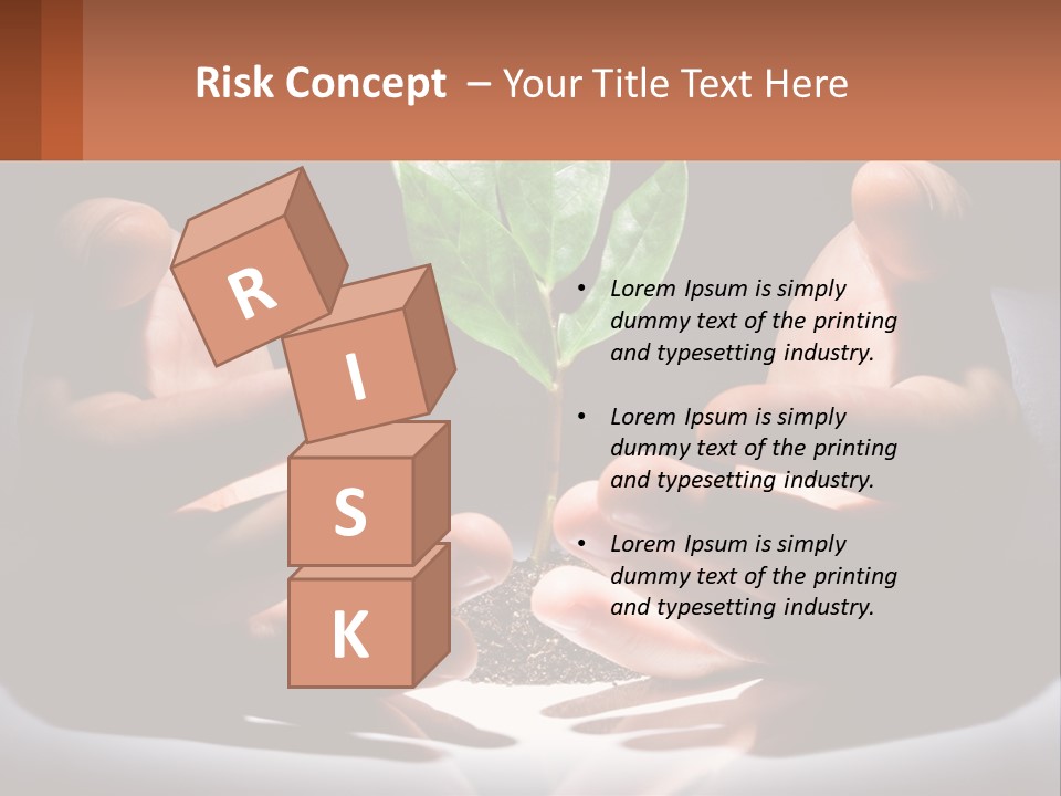 Care Black Expand PowerPoint Template