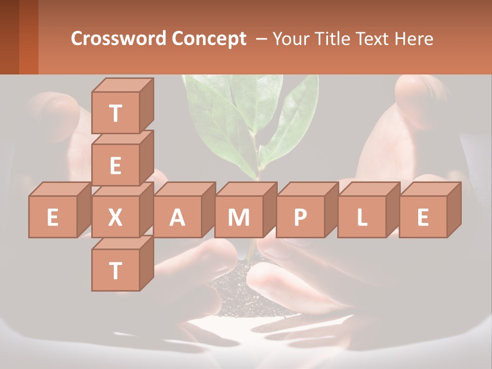 Care Black Expand PowerPoint Template