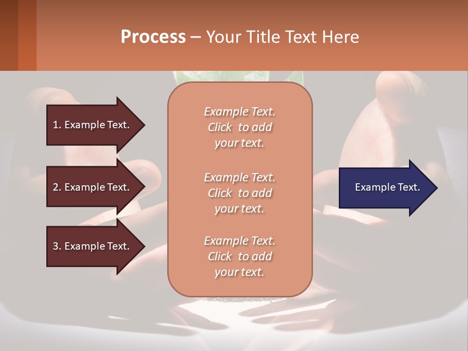 Care Black Expand PowerPoint Template